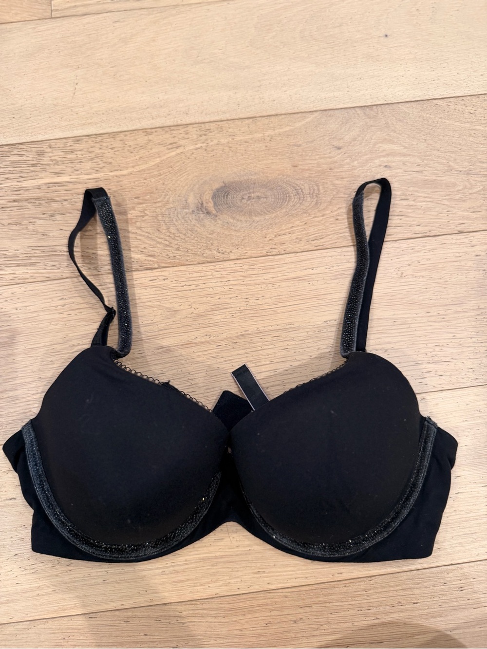 Victoria's Secret Black Padded T-Shirt Bra